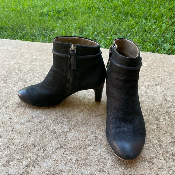 Ecco Black High Heel Booties - Picture 3 of 8